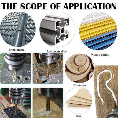 ⚡ Brocas Indestructibles: Corta Metal, Madera y Más Sin Límites