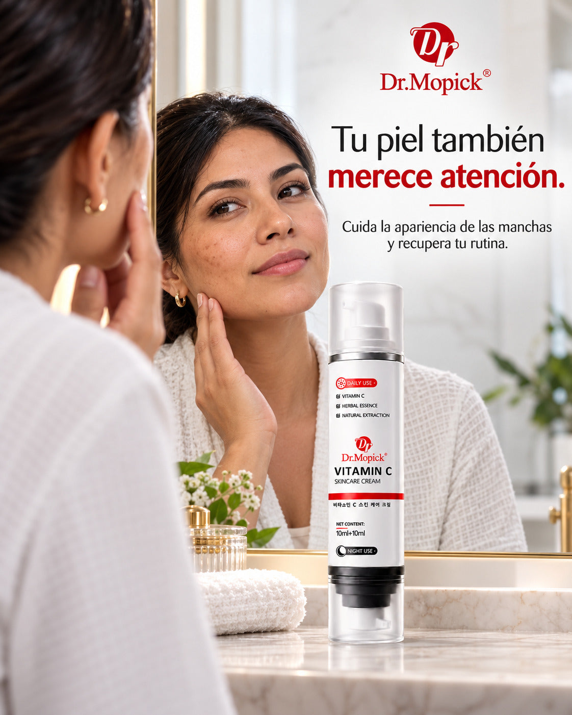 Crema quita manchas