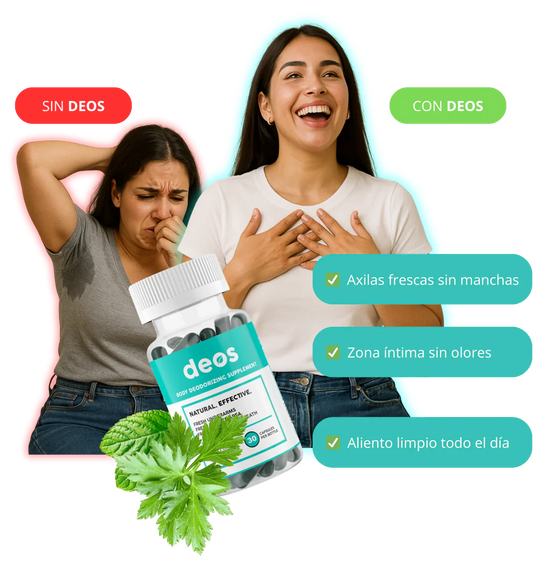 Desde Suiza para ti: neutraliza el mal olor desde dentro