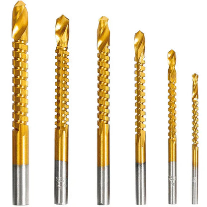 Set de 6 Brocas Giratorias HSS Exito de ventas