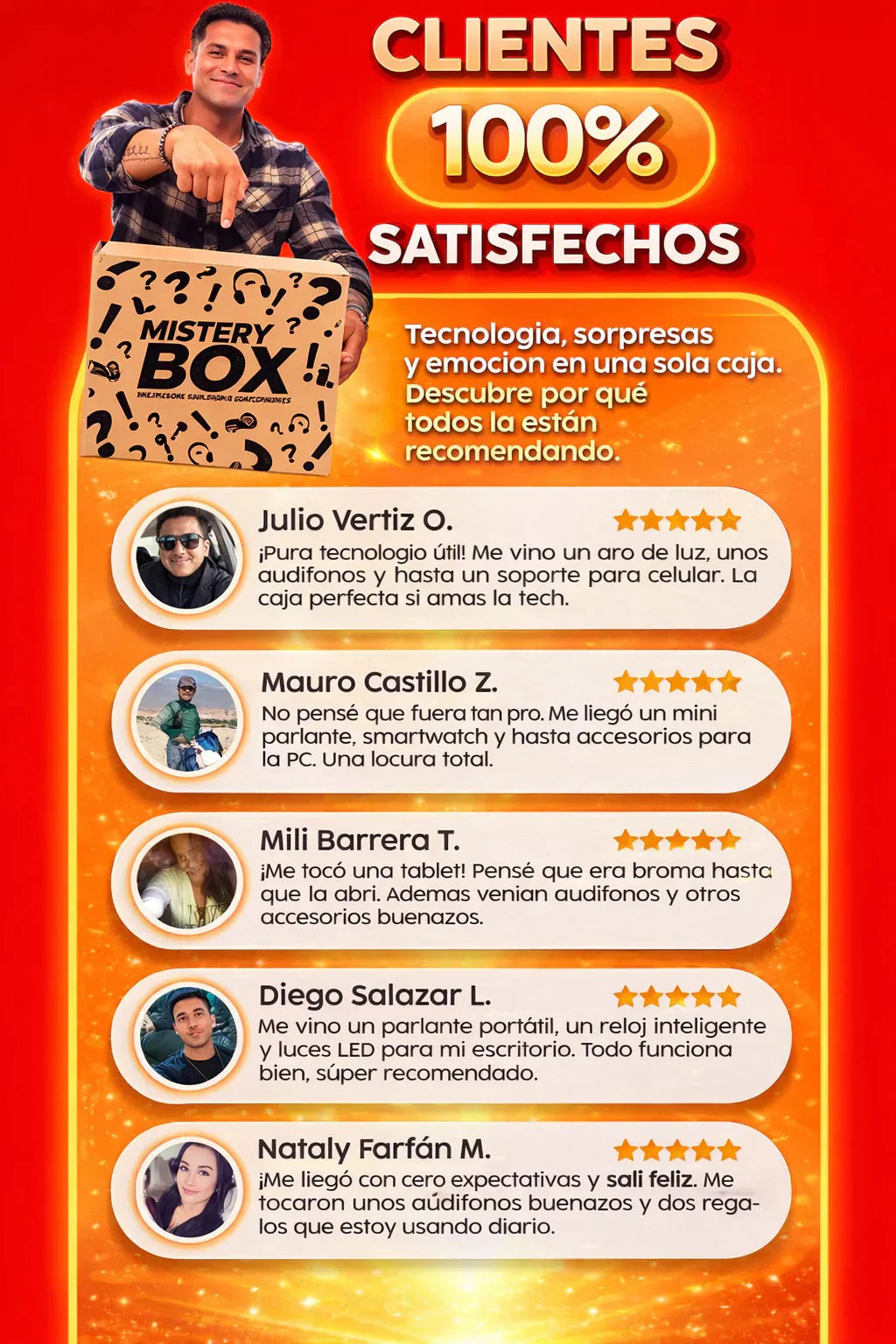 CAJA MISTERIOSA AMAZON – EDICIÓN TECNOLOGÍA