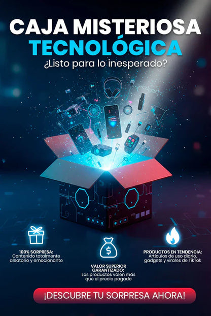 CAJA MISTERIOSA AMAZON – EDICIÓN TECNOLOGÍA
